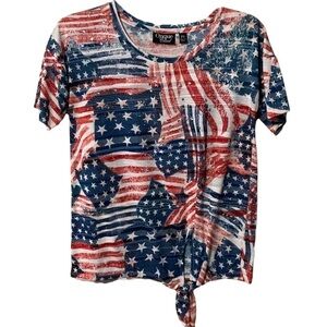 red white blue sparkle shirt